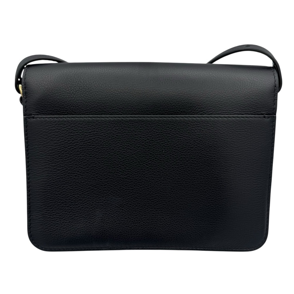 NEW Fleuron Hortensia Shoulder Bag in Black Noir - Picture 8 of 13